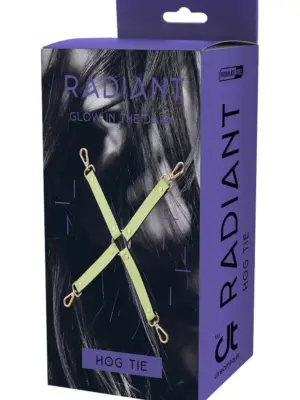 RADIANT HOG TIE GLOW IN THE DARK GREEN