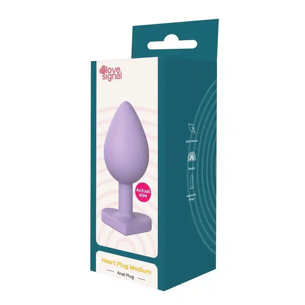 LOVE SIGNAL HEART PLUG MEDIUM