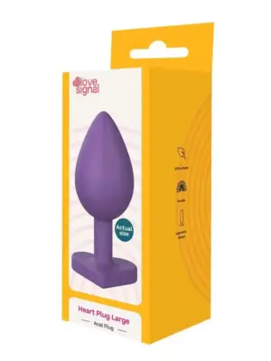 LOVE SIGNAL HEART PLUG LARGE