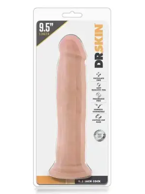 DR. SKIN 9.5INCH COCK VANILLA