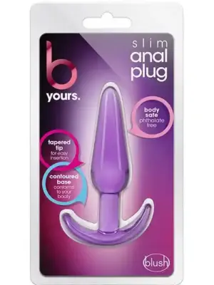 B YOURS SLIM ANAL PLUG PURPLE
