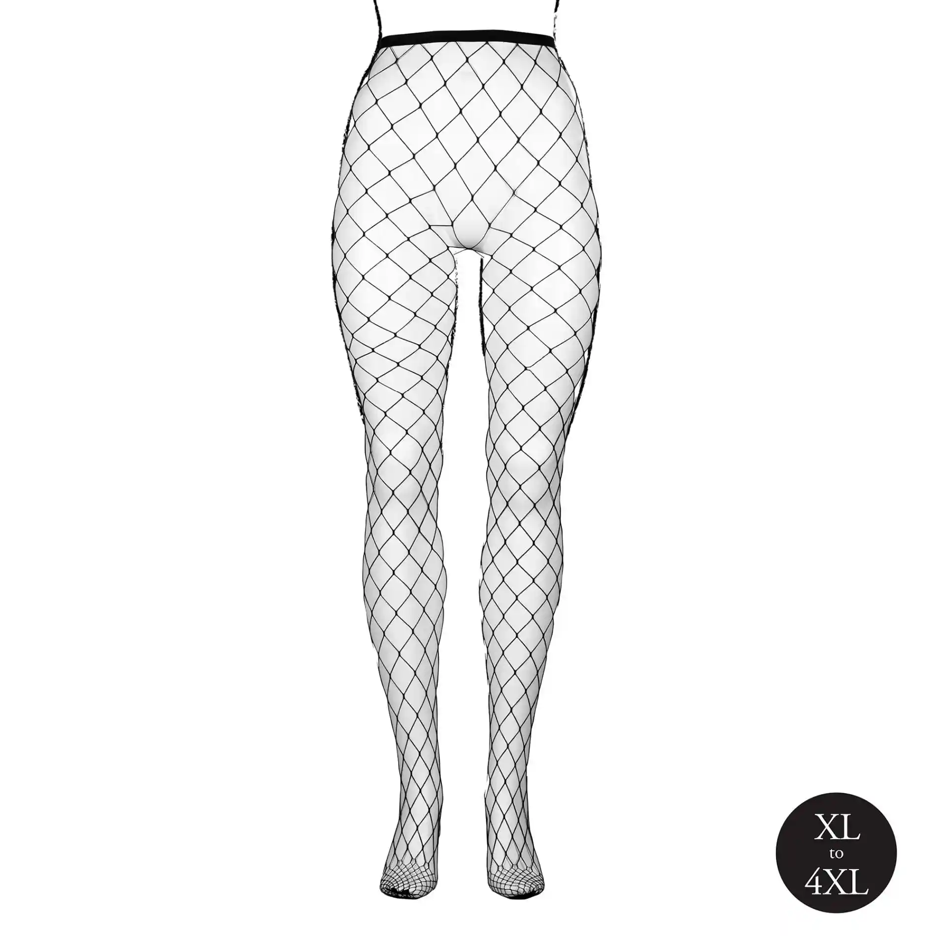 Panty with big fishnet structure. - obrazek 10