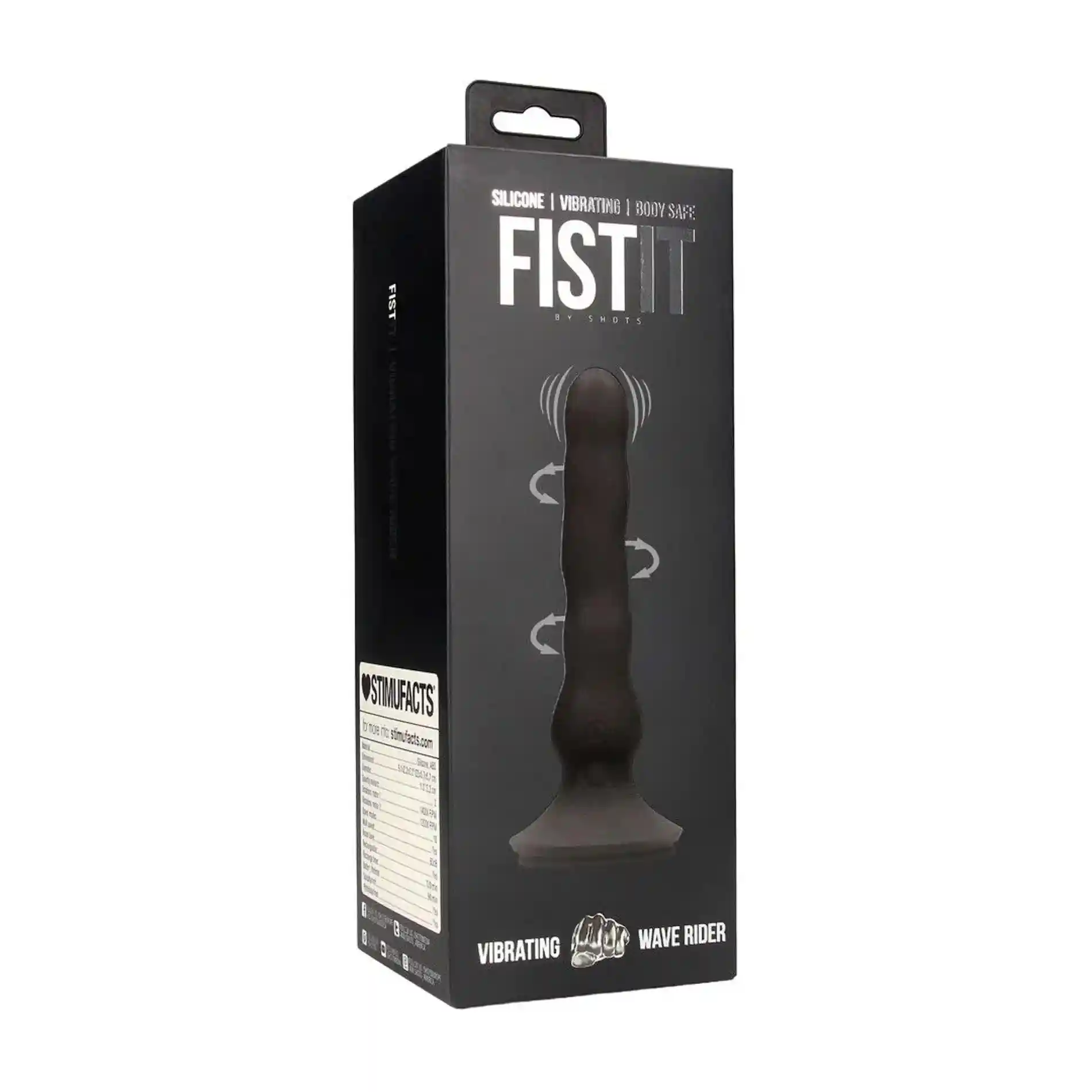 Vibrating Wave Rider - Black - obrazek 2