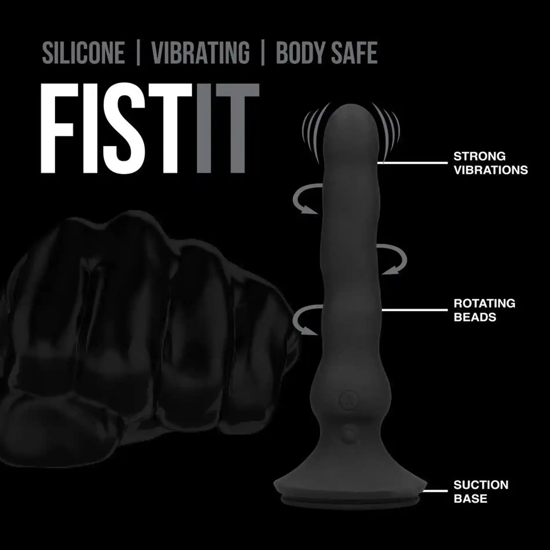 Vibrating Wave Rider - Black - obrazek 5
