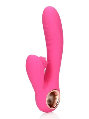 Tongue Flickering and Heating Rabbit Vibrator
