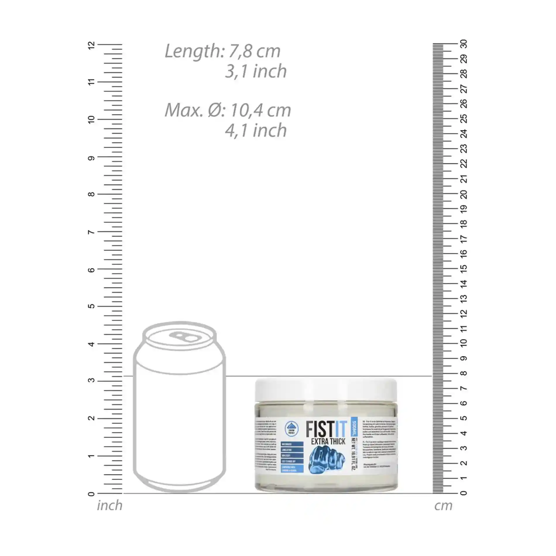 Extra Thick Lubricant - 500 ml - obrazek 6