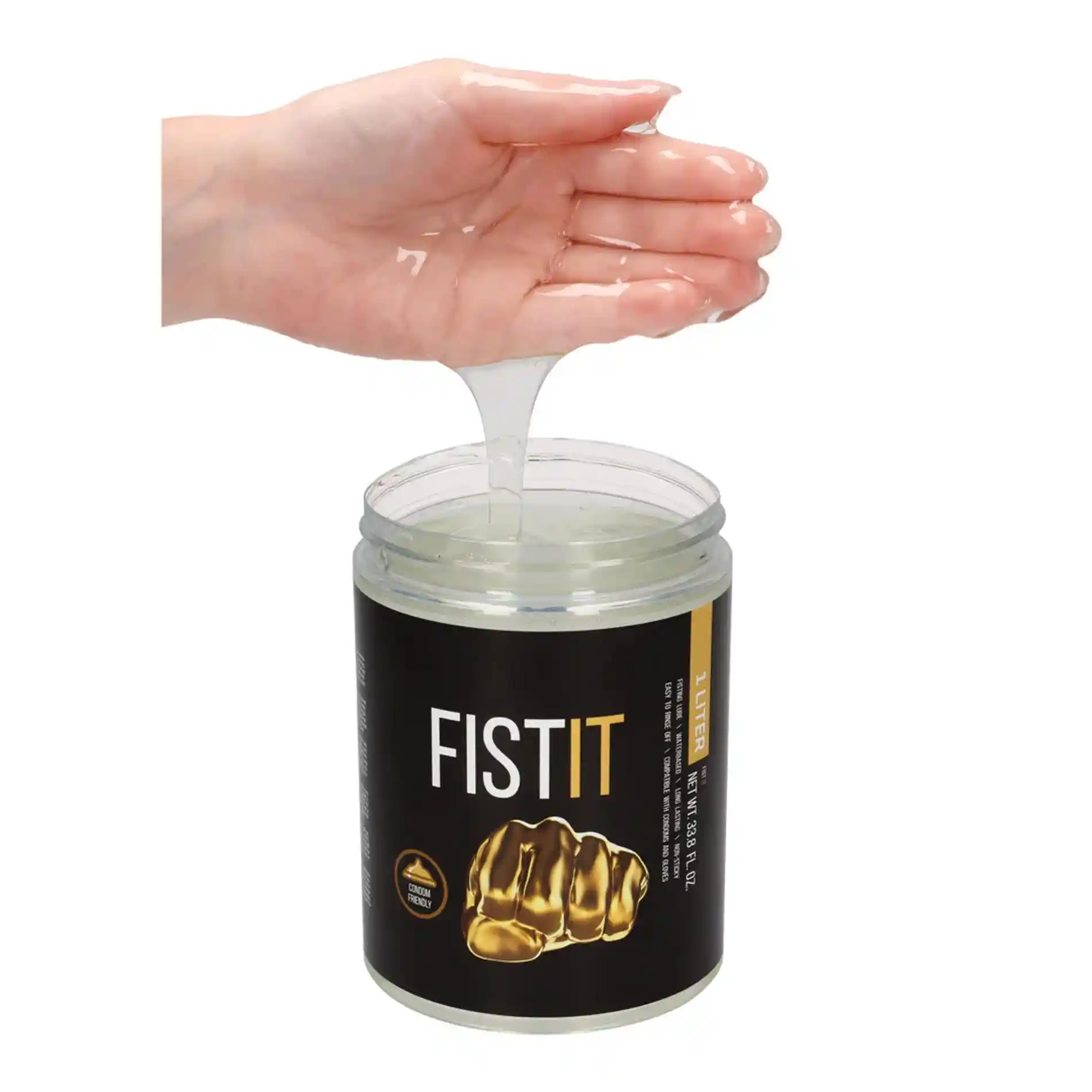 Waterbased Lubricant - Jar - 1000 ml - obrazek 5