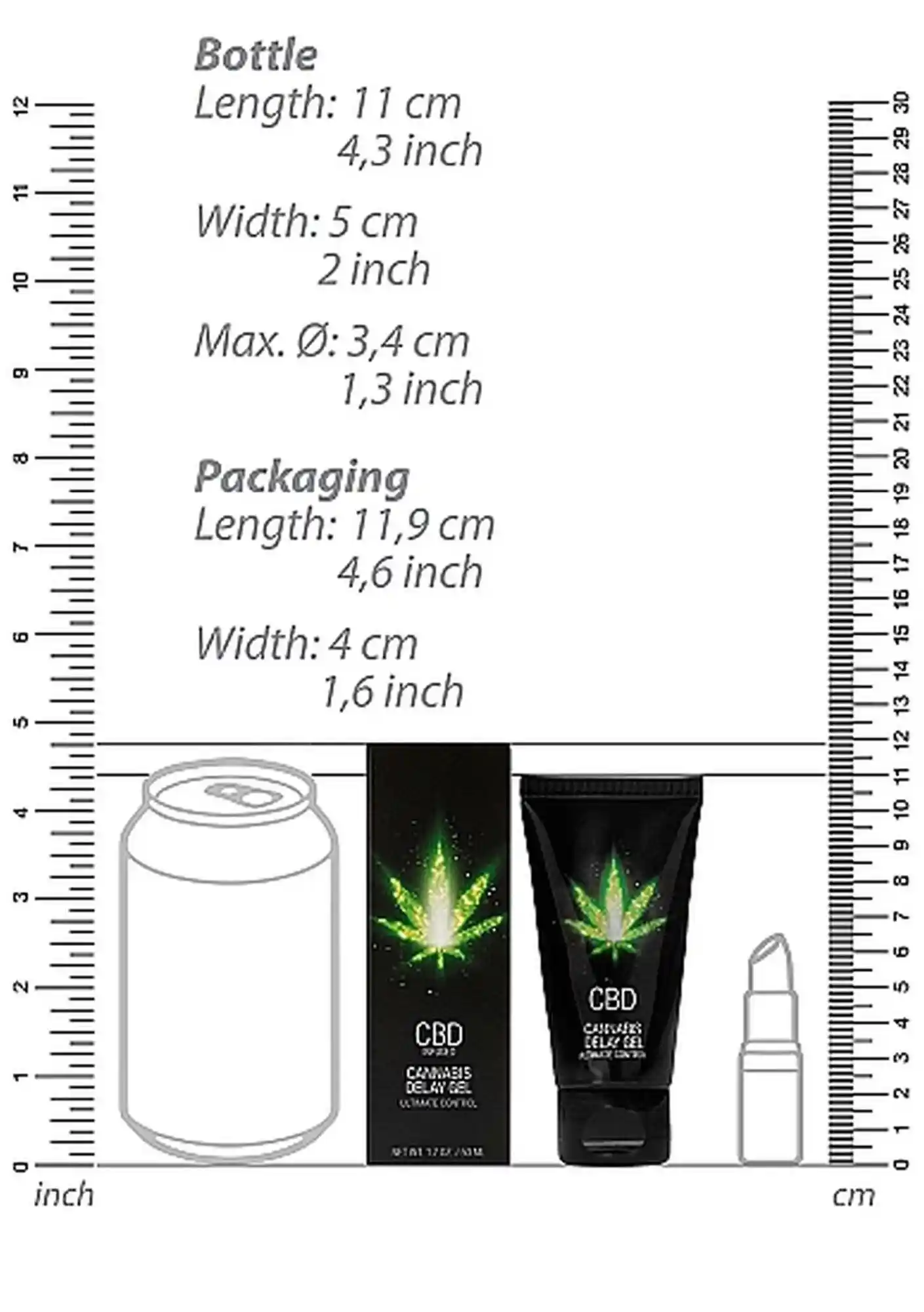 CBD Cannabis Delay Gel - 50 ml - obrazek 4