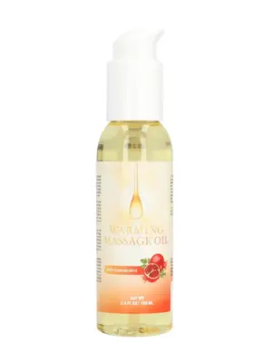 Warming Massage Oil with Pommegranate - 3.4 fl oz / 100 ml