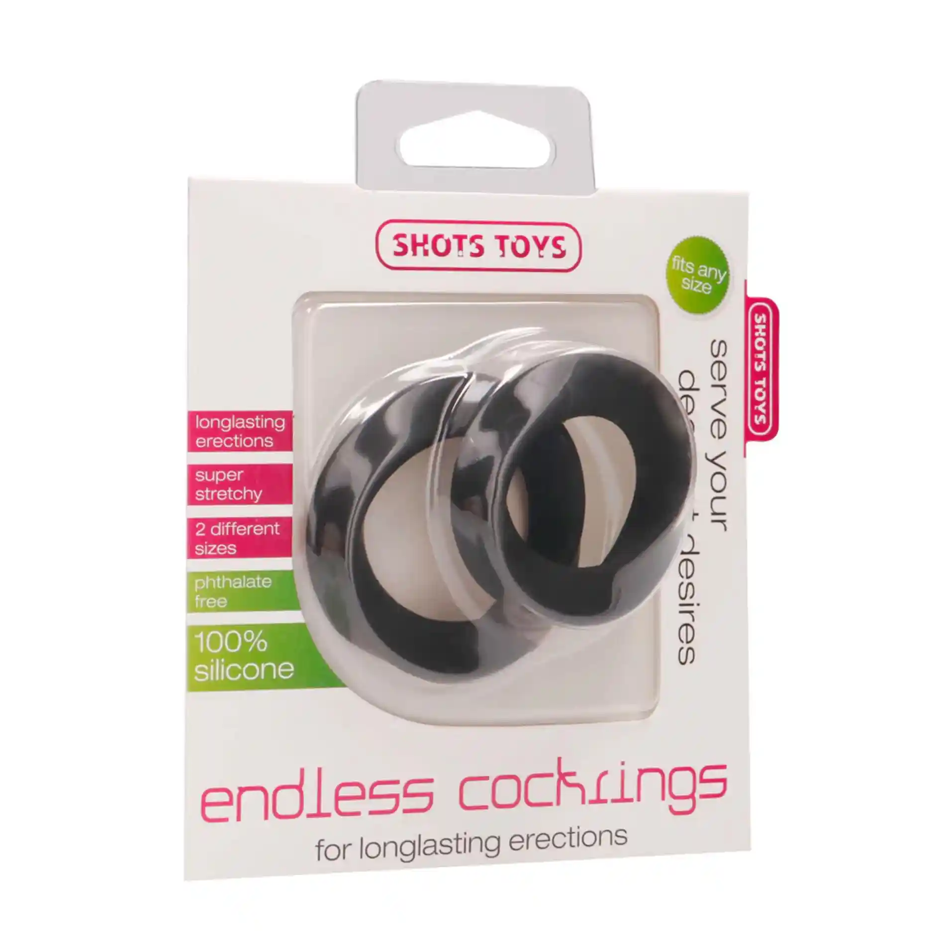 Endless Cockring - Large & Medium - obrazek 2