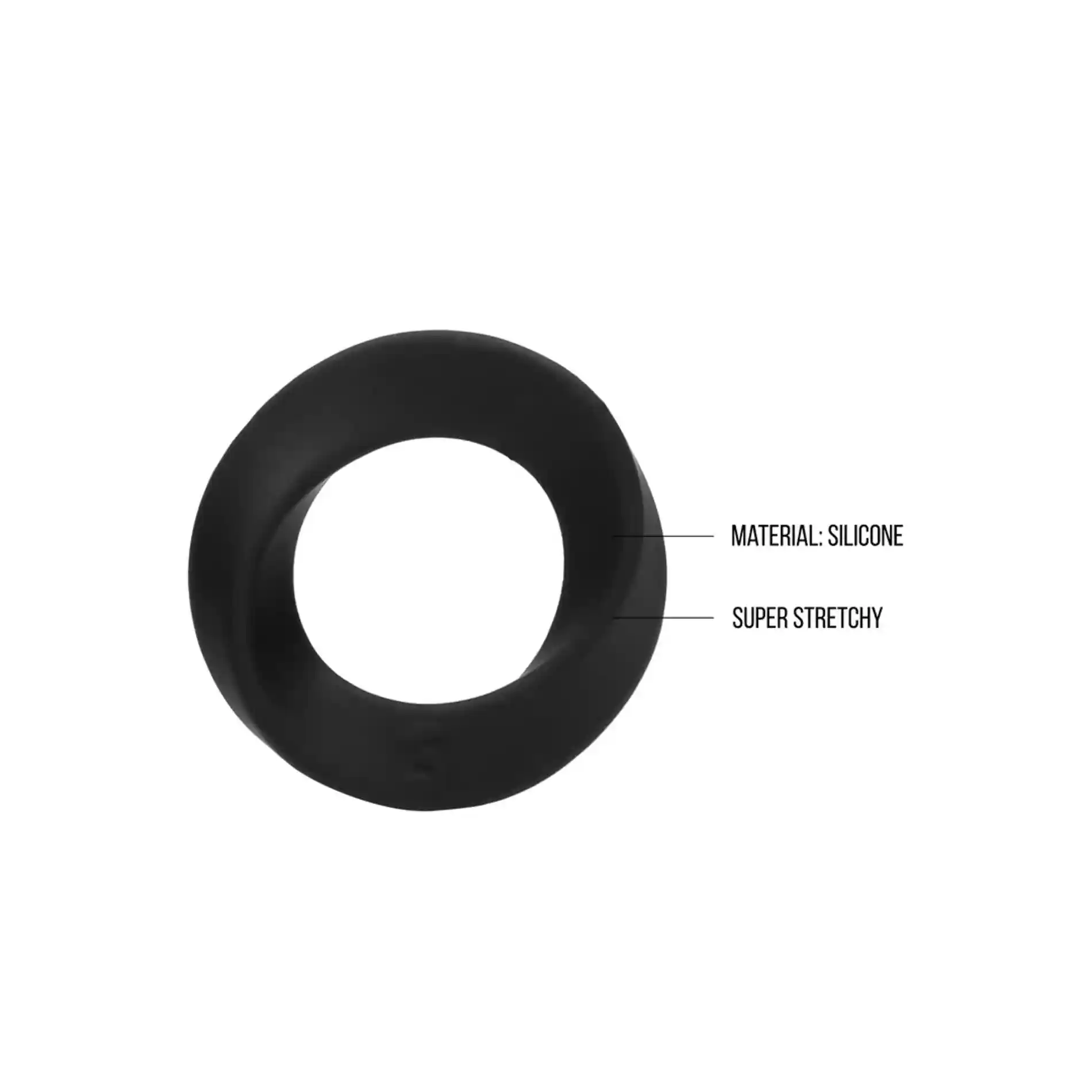 Endless Cockring - Large & Medium - obrazek 8