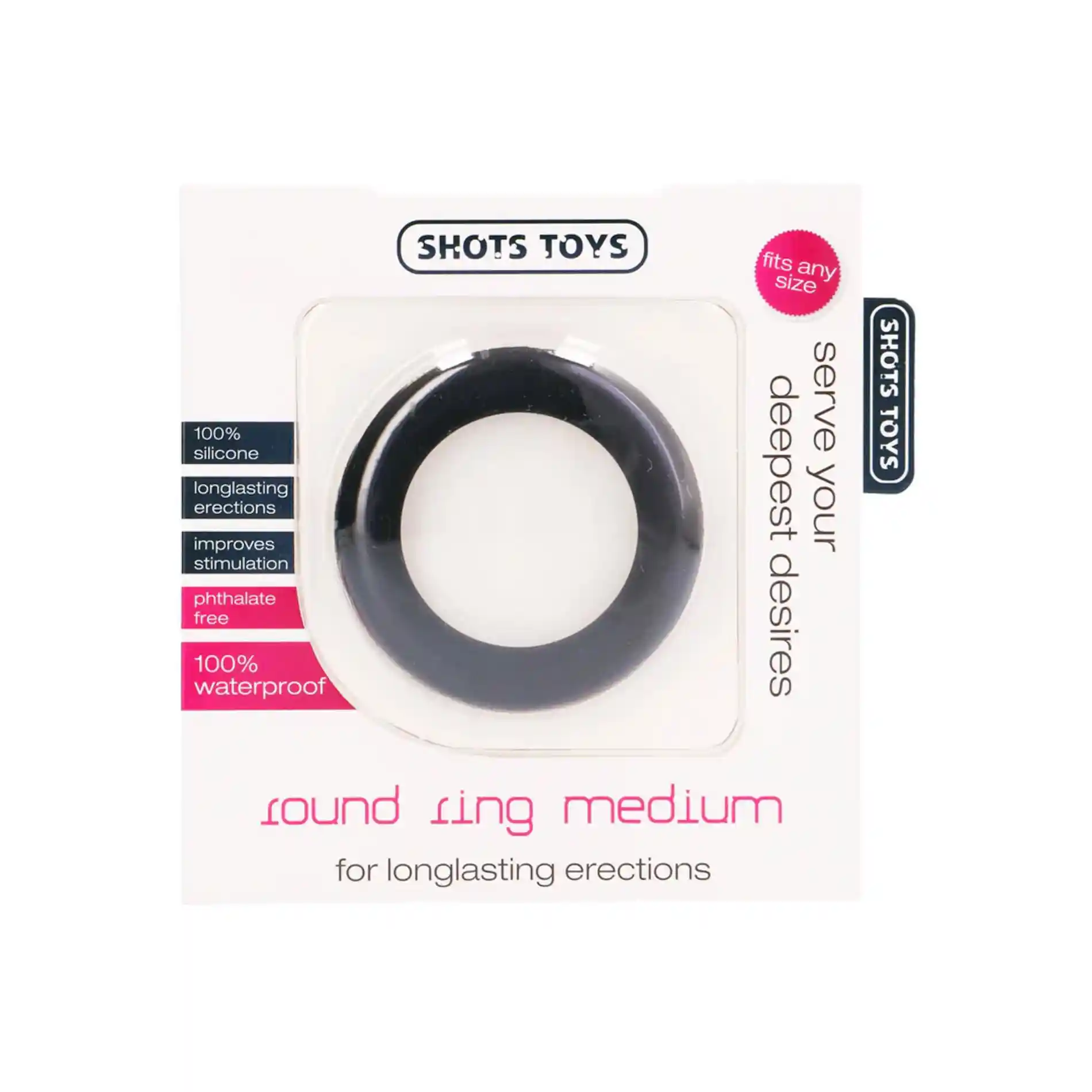 Round Cockring - Medium - obrazek 2