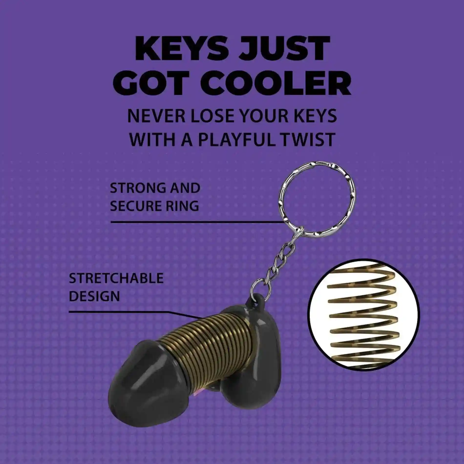Super John - Keychain - Black - obrazek 5