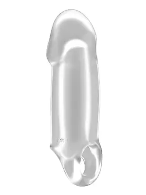 No.37 - Stretchy Thick Penis Extension - Translucent