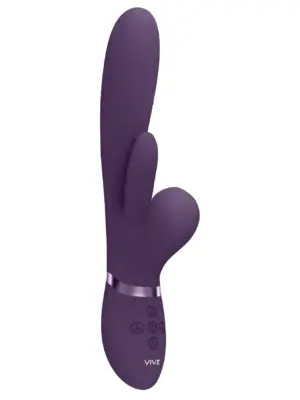 Kura - Thrusting G-Spot Vibrator with Flapping Tongue and Pulse Wave Stimulator