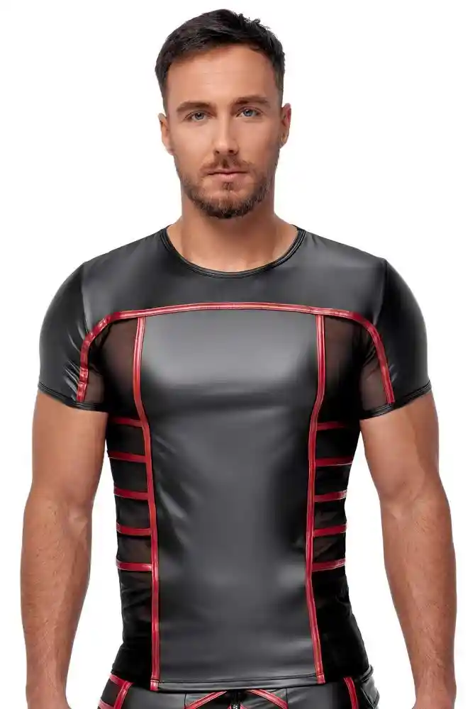 Men's Short black/red L - obrazek 2