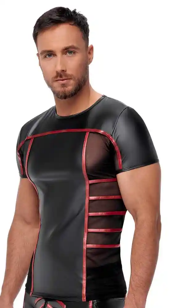 Men's Short black/red L - obrazek 3