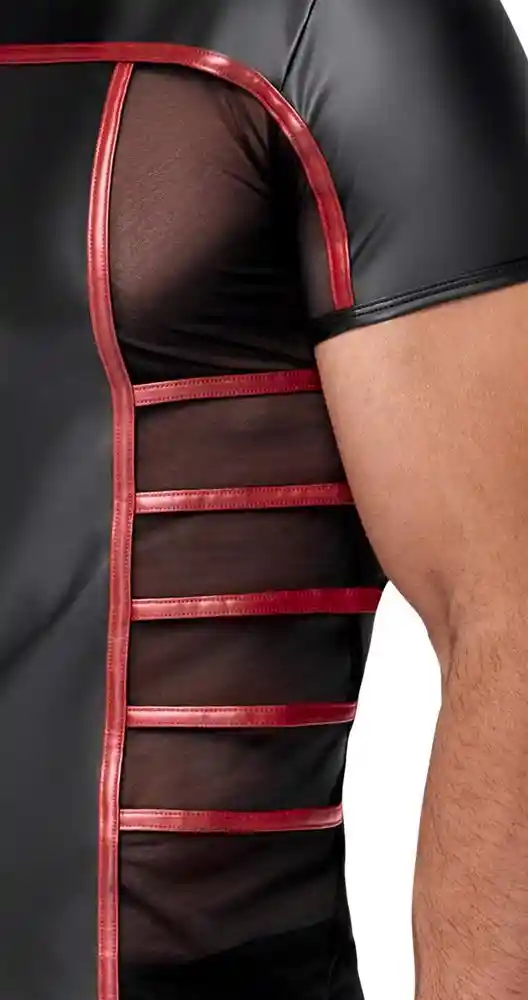 Men's Short black/red L - obrazek 7