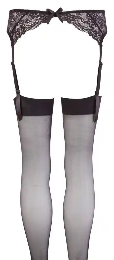 Suspender Belt black M/L - obrazek 6
