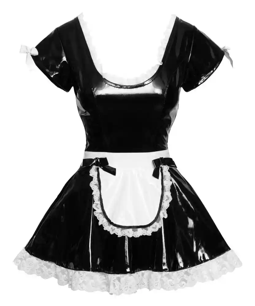 Vinyl Maid's Dress XL - obrazek 6