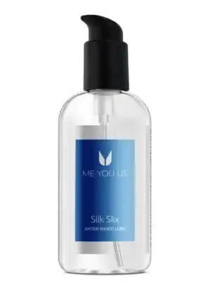 Żel- Me You Us Silk Slix Water Based Lubricant Pump Bottle White 250ml