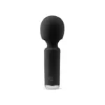 Wibrator Mini Vibe Wand - Silikonowy Czarny