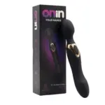 Wibrator Dwustronny Silikonowy z 10 Trybami Pracy USB