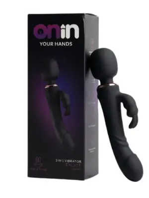 Rabbit vibrator - black