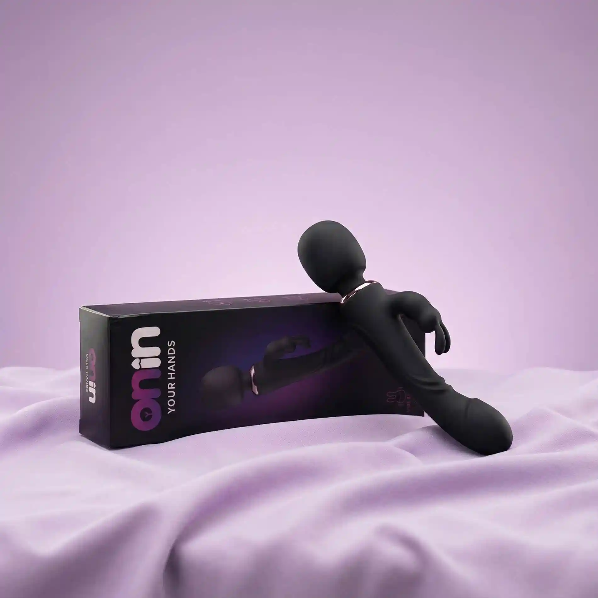 Rabbit vibrator - black - obrazek 6