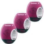 Masturbator-Eggs Set of 3 Bubble