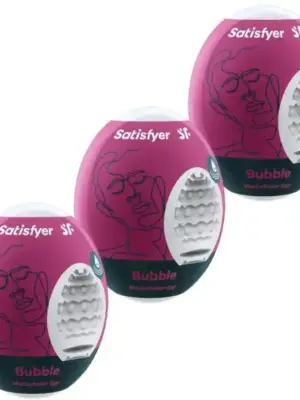 Masturbator-Eggs (set of 3 Bubble)