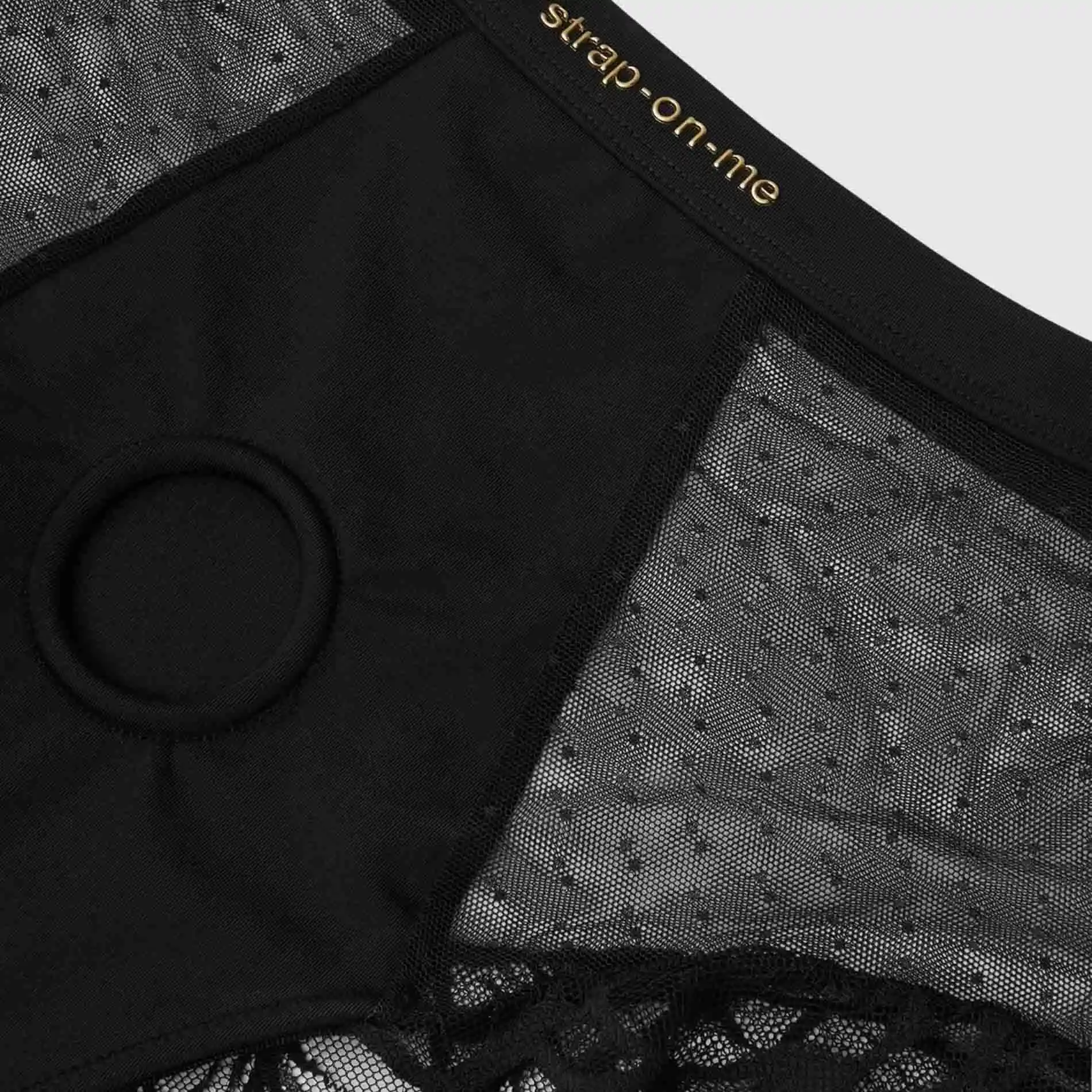 Harness Lingerie Divine - Black L - obrazek 7