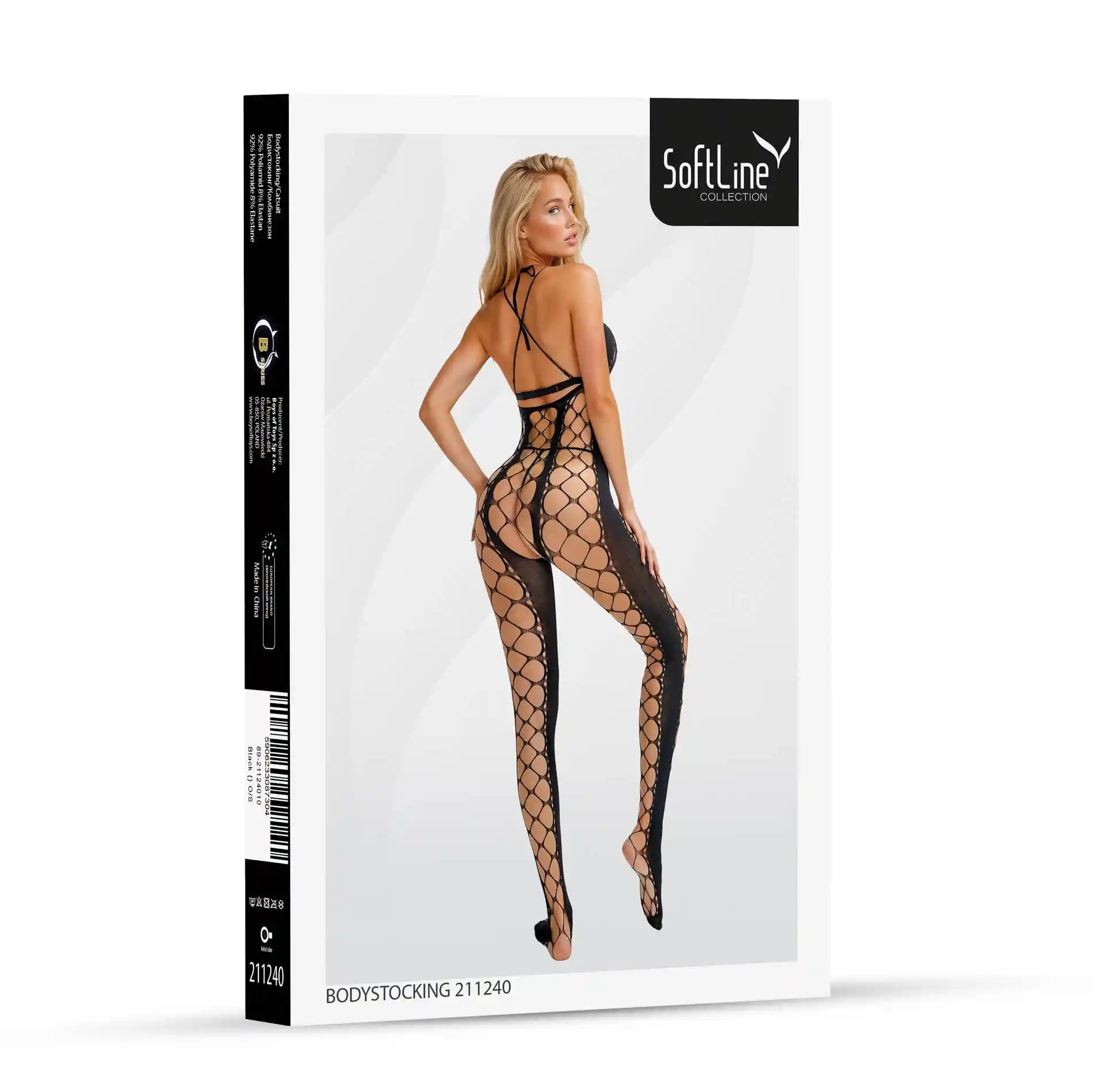 Bodystocking 211240 black - obrazek 4