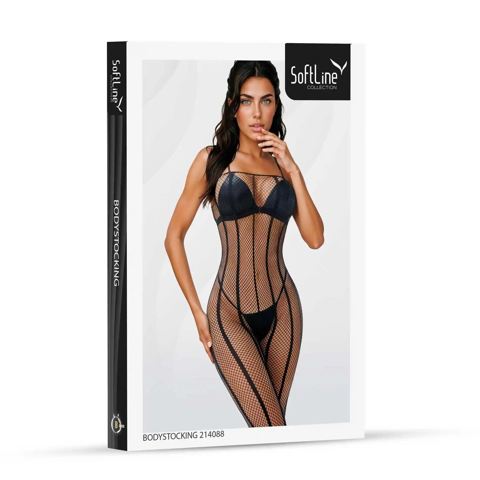 Bodystocking 214088 black - obrazek 3