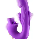 Wibrator Rabbit 3w1 Kissy Purple