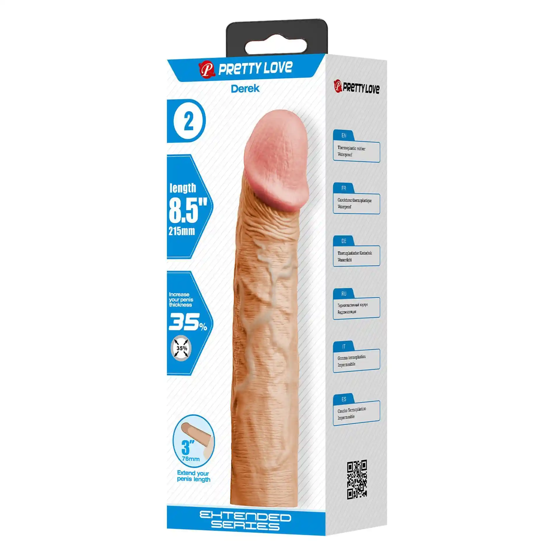 DEREK, 8.5" , waterproof, tpr - obrazek 14