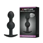 Korek Analny z Kulami Silikonowy PRETTY LOVE - HEAVY BALLS PLUG