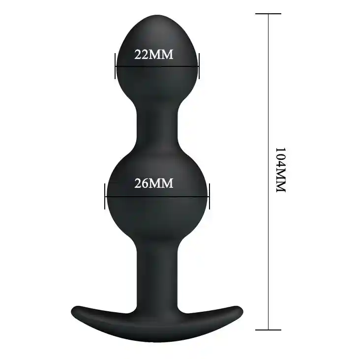 PRETTY LOVE - HEAVY BALLS PLUG - obrazek 6