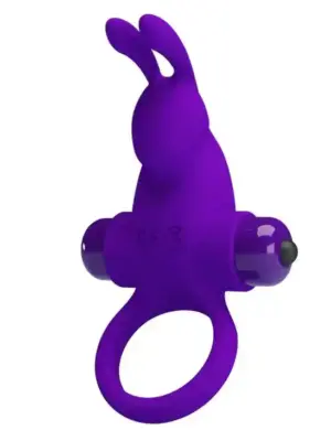PRETTY LOVE - VIBRANT PENIS RING I Purple