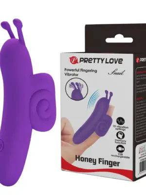 PRETTY LOVE - Snail Honey Finger, 10 vibration functions Memory function