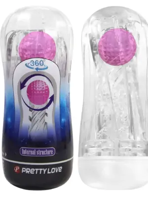 PRETTY LOVE - VACUM MASTURBATOR, WATERPROOF, TPE