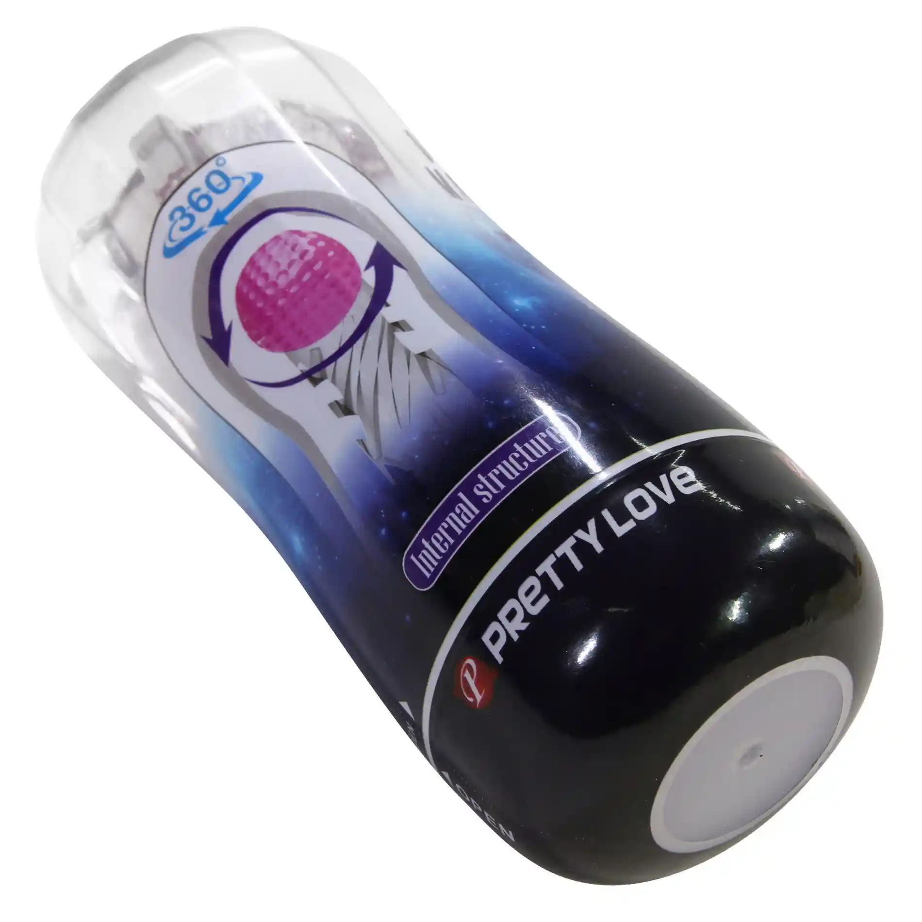 PRETTY LOVE - VACUM MASTURBATOR, WATERPROOF, TPE - obrazek 6