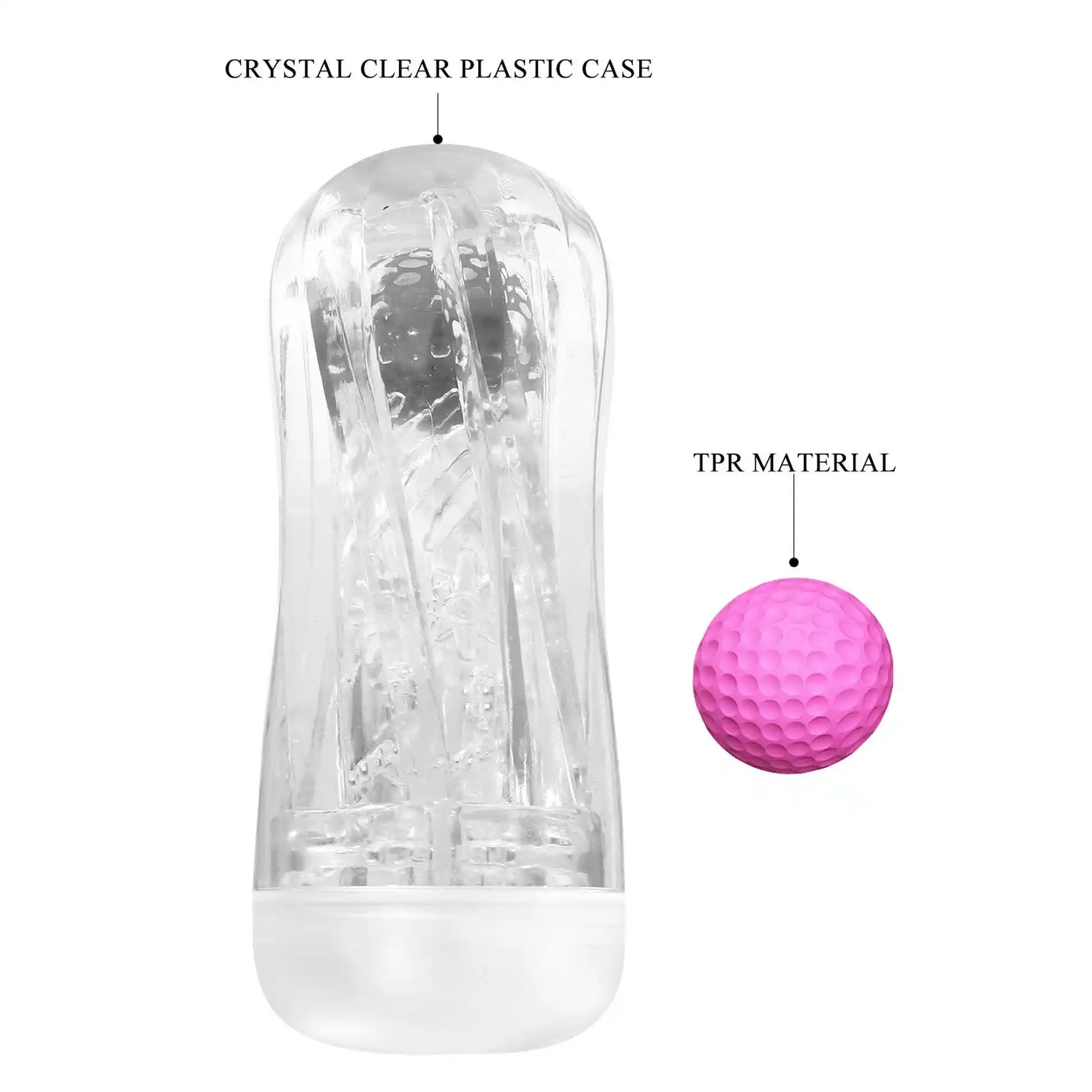 PRETTY LOVE - VACUM MASTURBATOR, WATERPROOF, TPE - obrazek 8