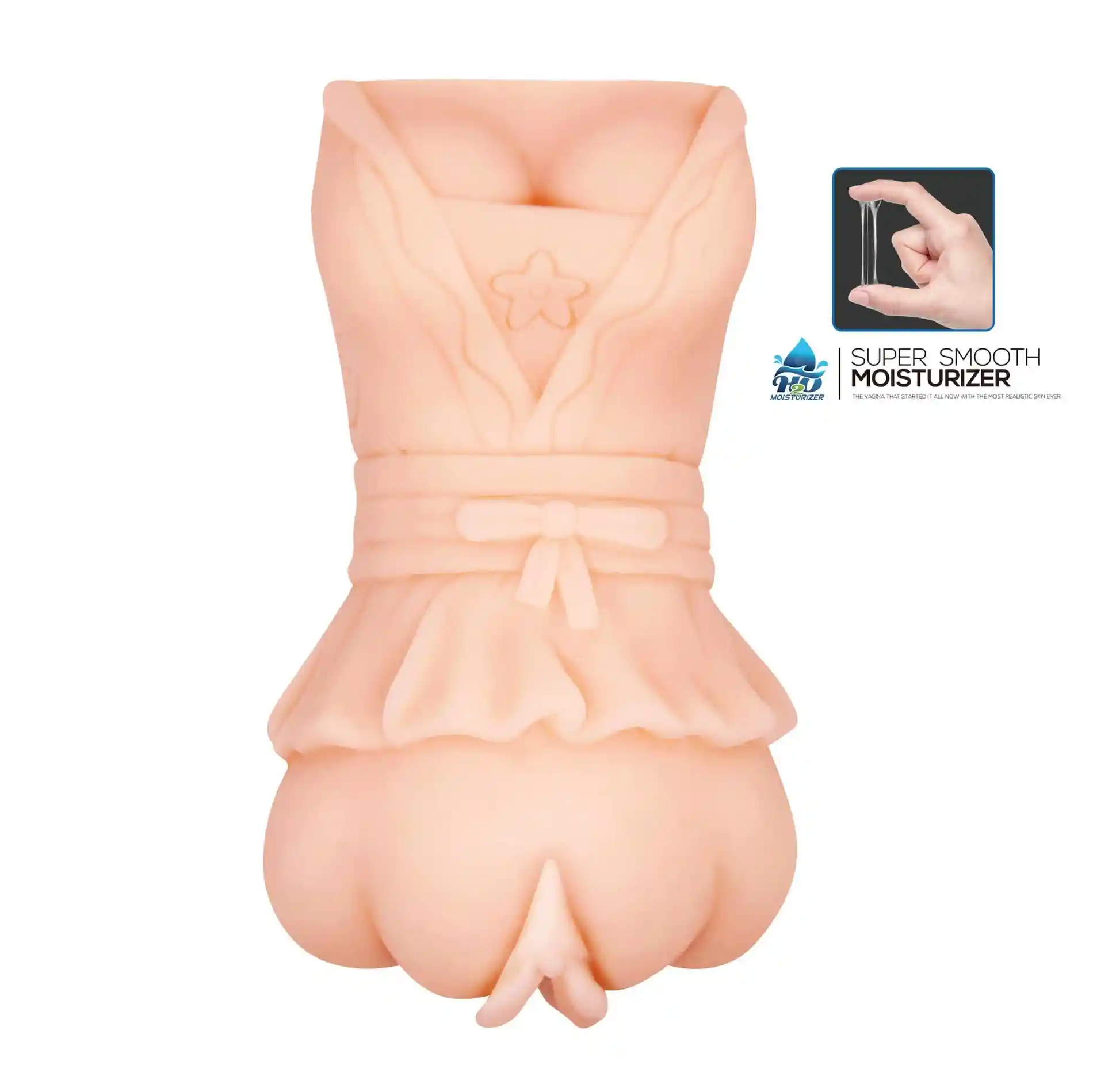 CRAZY BULL - Realistic Vagina Masturbator, Vibration Water lubricant, 3 AAA batteries - obrazek 2