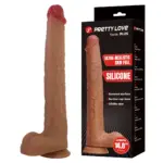 Dildo Realistyczne z Silikonu 14.8"