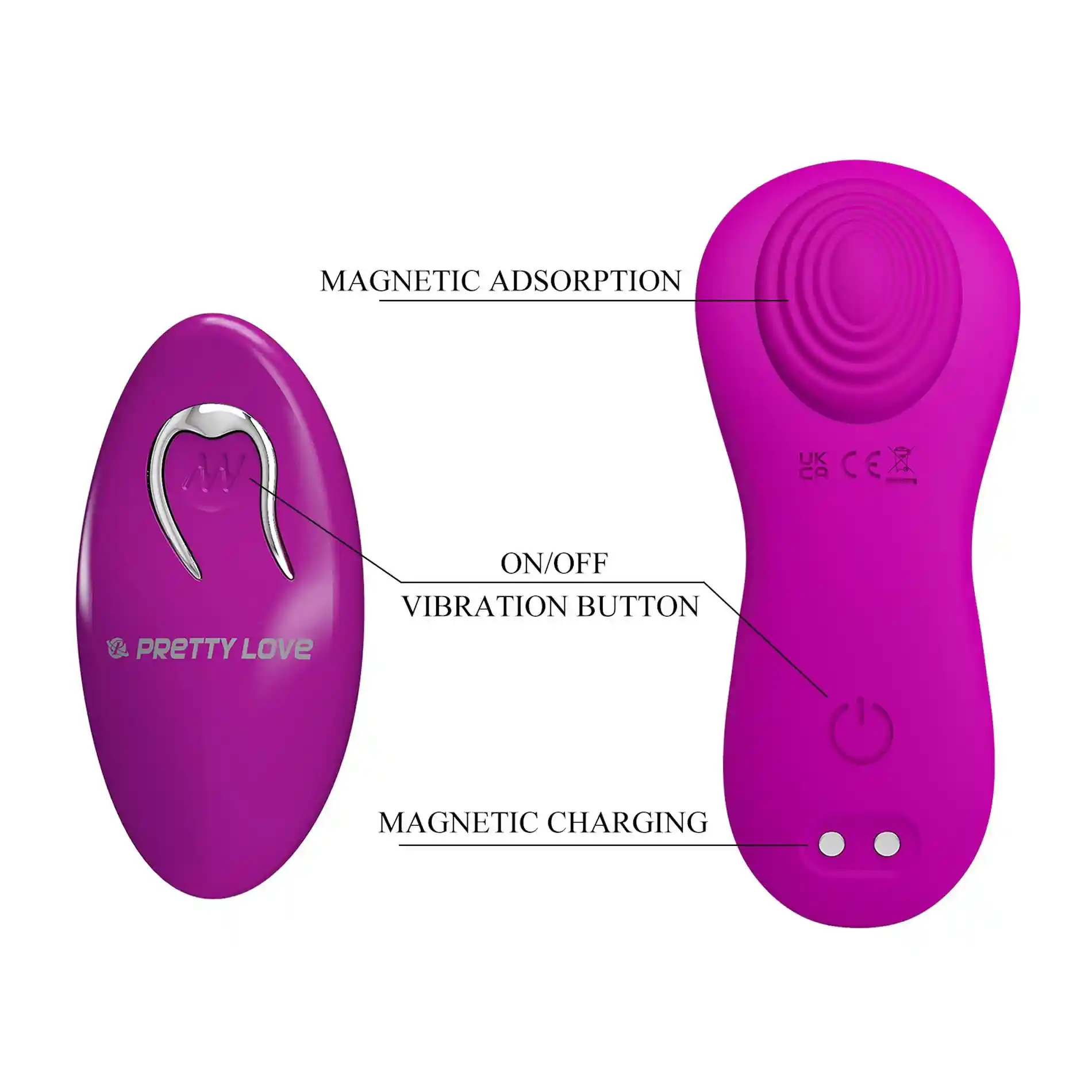 ROMARIO, Wireless remote control Memory function 10 vibration functions - obrazek 8