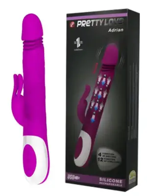 PRETTY LOVE - ADRIAN USB 4 rot; 12 vibration