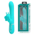 Wibrator Króliczek Silikonowy Pretty Love Twinkled Tenderness Turquoise