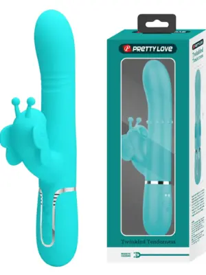 Pretty Love Twinkled Tenderness Turquoise – Rabbit Vibrator