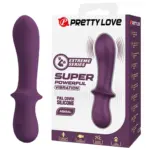 Wibrator Silikonowy Pretty Love Abigal Purple – Powerful